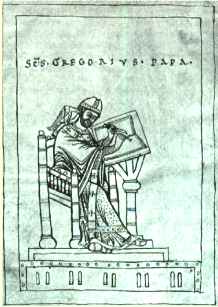 Papst Gregor der GroÄ‚ÂŸe (um 600 n.Chr.)